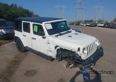 2023 Jeep Wrangler 4Xe Sahara 4X4 from USA, damaged, VIN 1C4JJXP61PW604992